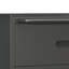 Armoire en métal robuste avec 3 tiroirs et roulettes - garage, bureau, maison. Acier robuste, noir. 360 rotatif. Compartiments de rangement spacieux. Roues pivotantes de 160 lb à tiroir supérieur. Rangement.-1948094792