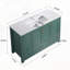 Ensemble de meuble-lavabo avec lavabo en céramique-594363513