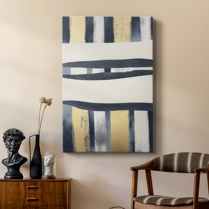 Série ABSTRACT DCCDXCIX - Cavas de galerie sur mesure, H 18 po x l 12 po
