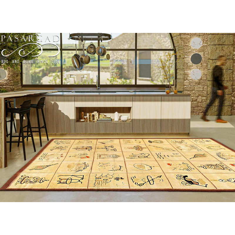 Tapis américain ancien à crochets, 2,67 m x 3,50 m