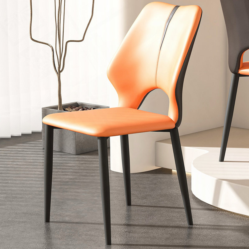 Chaises de salle à manger en cuir PU