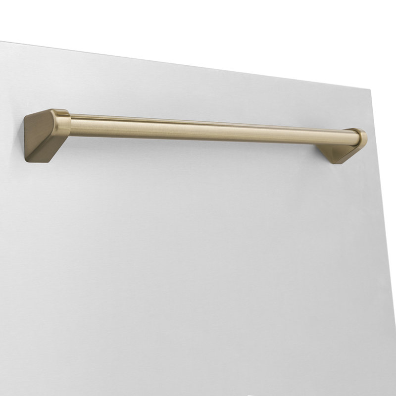 Zline Autograph Edition 24" 45 dBA Built-In Button Control Dishwasher, Bronze