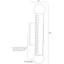 Flume 2 - Light Armed Sconce