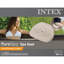 Spa gonflable rond gris en vinyle pour 6 personnes 170 Intex