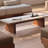 Wabi-sabi style natural travertine coffee table-908306012