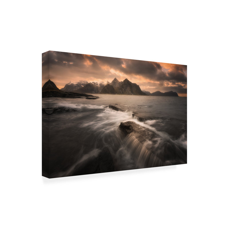 Art sur toile, David David Castan, H 16 po x l 24 po