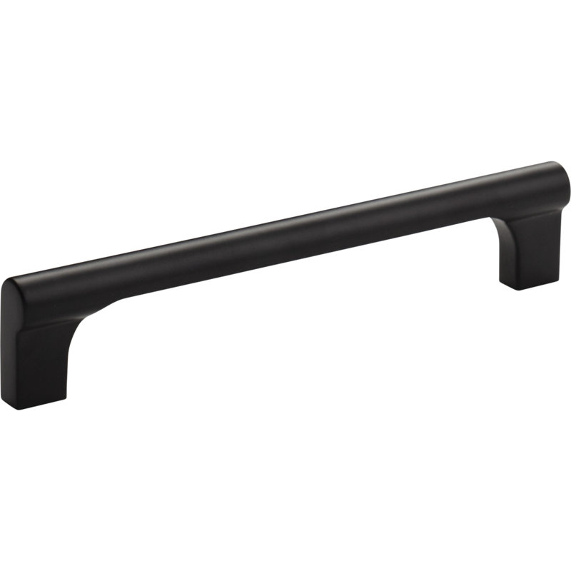 Whittier Bar Pull, 5 1/16", Matte Black
