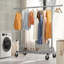 Porte-vêtements robuste avec roulettes