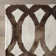 Amekia Hand Tufted Wool/Cotton Geometric Rug in Chocolate/Ivory