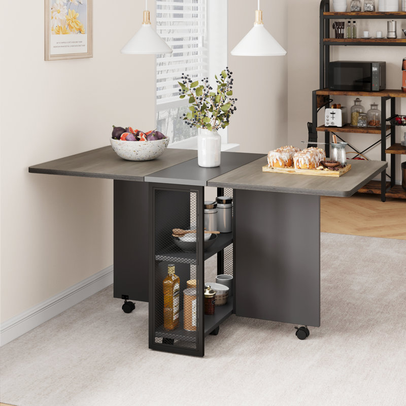 2 Person 127cm L x 74cm H Manufactured Wood Dining Table