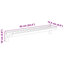 Solid Wood Bracket Shelf