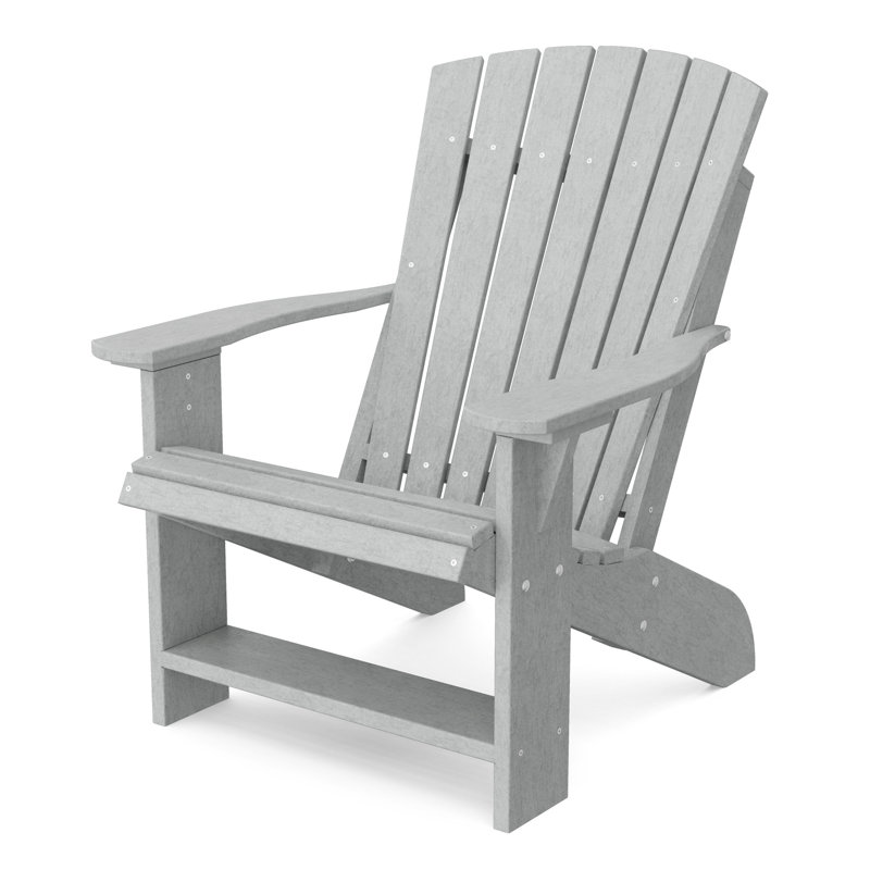 Chaise Adirondack Heritage, Gris clair