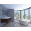 63'' x 28.39'' Freestanding Soaking Acrylic Bathtub