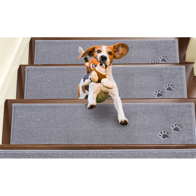 Jullissa Non-Slip Stair Tread, Gray