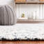 Tapis abstrait en laine / coton touffeté à la main Gelissa-88088822