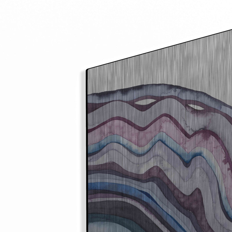 «Amethyst Agate II» par Grace Popp, H 24 po x l 16 po