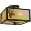 Rustic Lodge 2 - Light Flush Mount