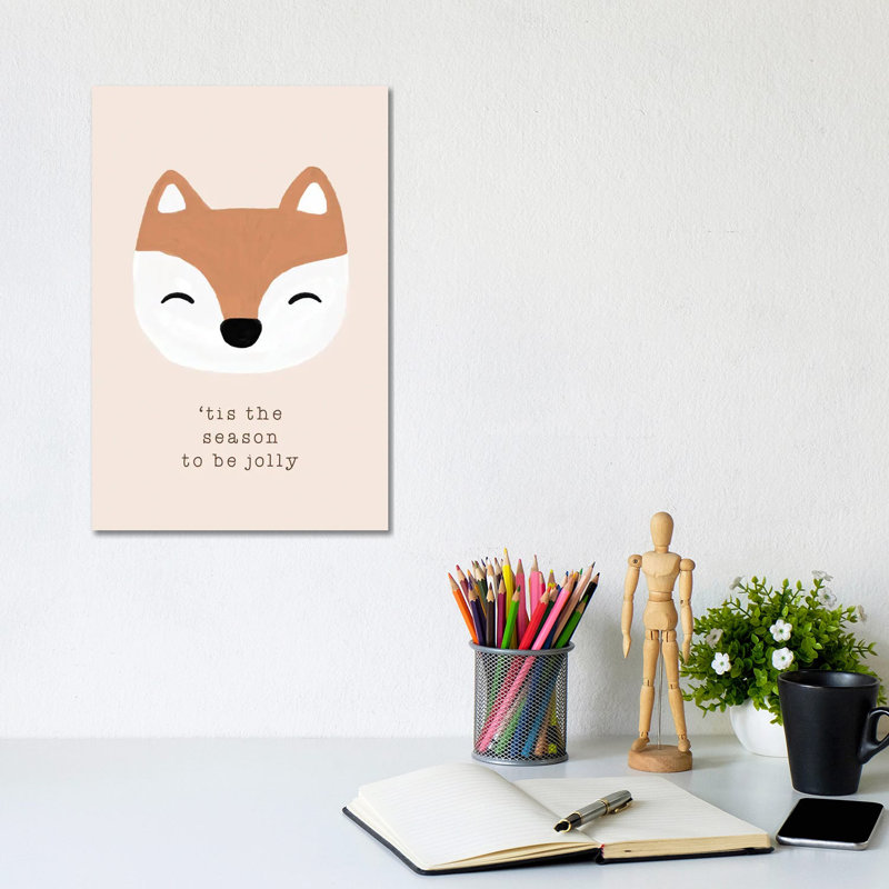 Tis The Season To Be Jolly - Wrapped Canvas Print, 20.32 cm H x 30.48 cm W