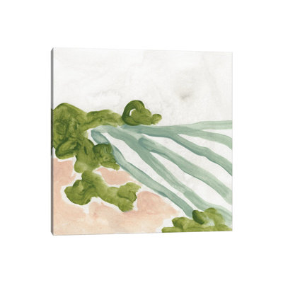 Landscape Cameo I 1 Piece Wrapped Canvas Painting