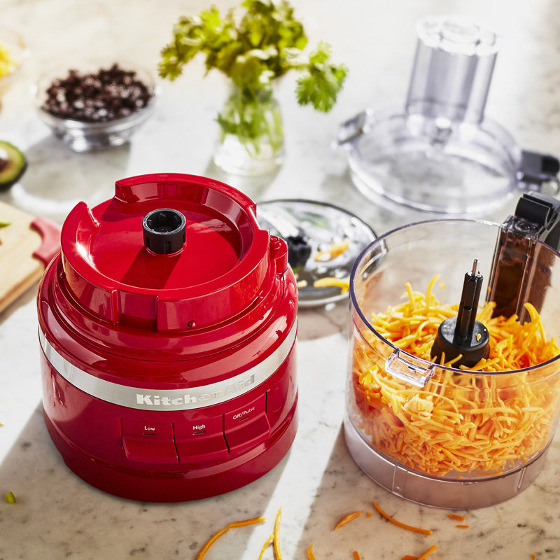 Robot culinaire 7 tasses KitchenAid®, Rouge empire