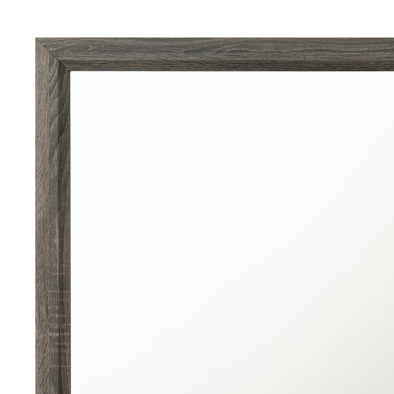 Miroir, gris patiné