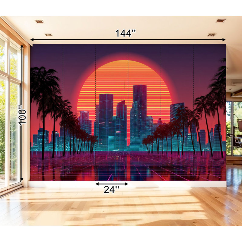 Adhésif mural amovible auto-adhésif et amovible, L 68,88 po x l 96 po