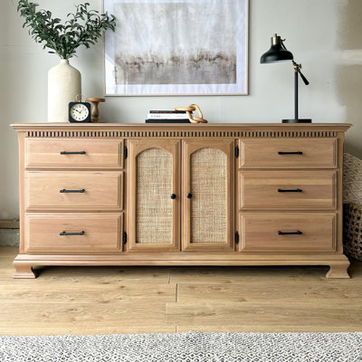 Retro and minimalist style sideboard