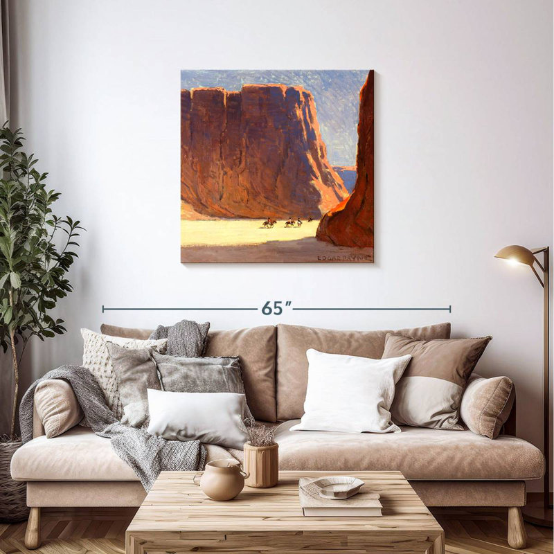 Lelar Canyon De Chelly, 36" H x 36" W