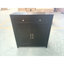 Buffet de cuisine, armoire de rangement de style campagnard avec tiroir et tablette réglable, armoire d'appoint de porte de grange pour cuisine, salle à manger, entrée, noir