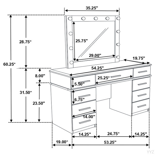 Dimensions du produit