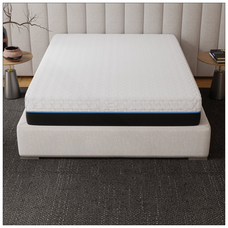 Matelas en mousse viscoélastique infusée 12 po, Simple extra long