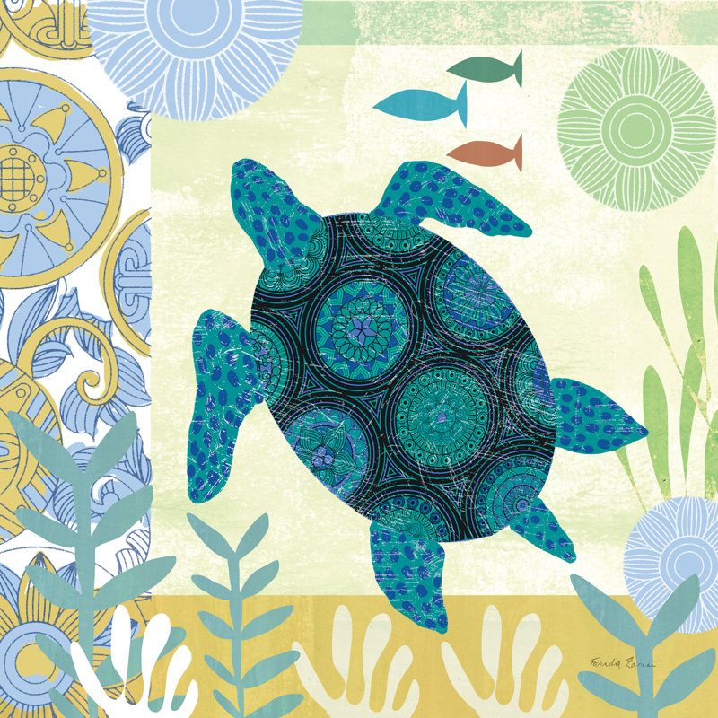 Underwater World IV, H 12 po x l 12 po
