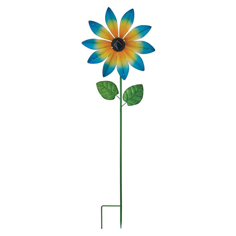 Spinner Solar Stake, Blue