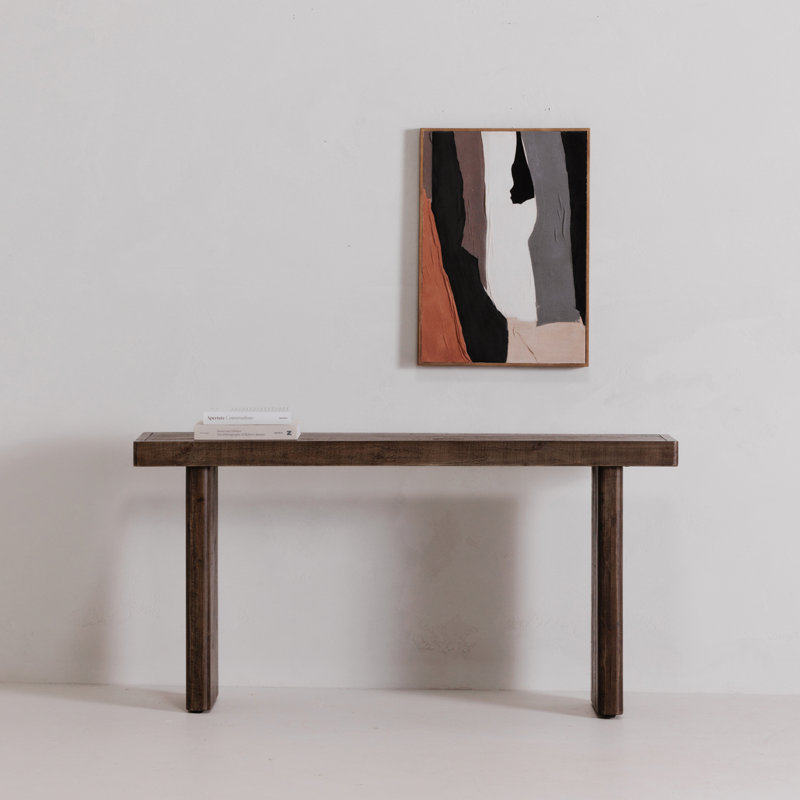 Monterey 60'' W Solid Wood Console Table, Brown