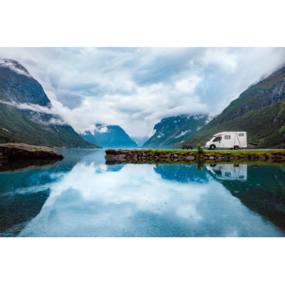 Paysage naturel de Norvège par Cookelma - photographie sur toile tendue