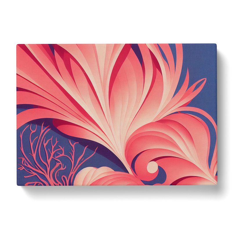 Beautiful Coral Reef Art Vol.2 Abstract - Wrapped Canvas, 40cm H x 60cm W x 3cm D