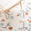 Tapis floral en laine et coton touffeté à la main avec un tissu de latex Kongeika-2124915804