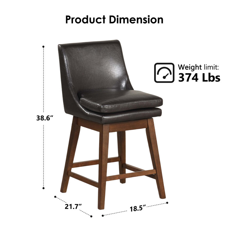 Chaise pivotante avec siège confortable, rotation à 360 °, pieds durables, idéale pour le salon et diverses activités