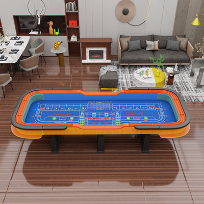 Table de jeu de craps INO Design 12 pi pour 10 joueurs de table de casino