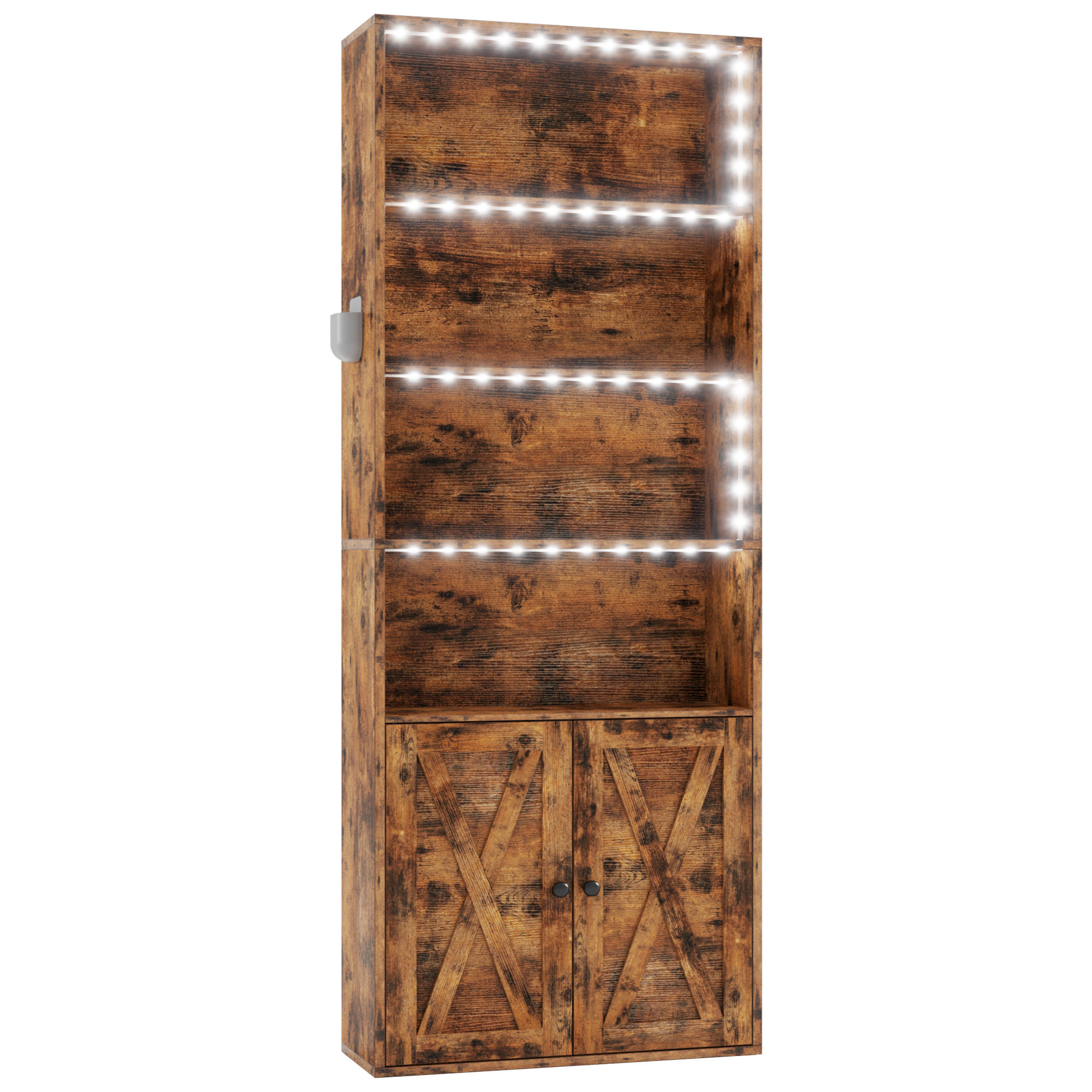 Ebern Designs Blaha Storage Bookcase & Reviews | Wayfair