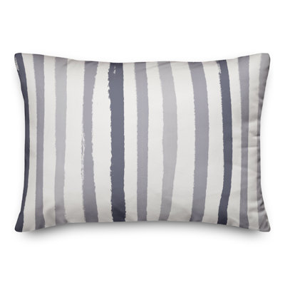Vertical Strokes 17 Outdoor Rectangular Pillow Cover & Insert