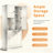 Tall Storage Cabinet With Adjustable Shelves, Flip-Out Basket And Enclosed Cabinets For Multi-Room Organization-774571676