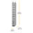 Aidan 10 Pair Hanging Shoe Organizer