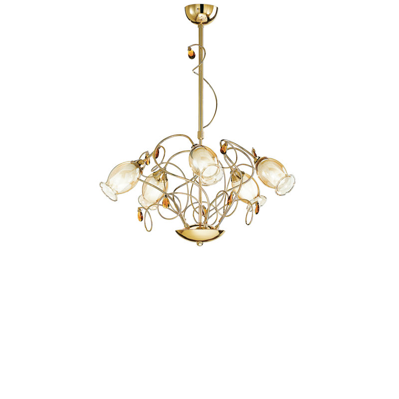 Dundridge 5 - Light Shaded Chandelier