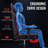 Ergonomic Massage Gaming Chair With Adjustable Armrests-666786203