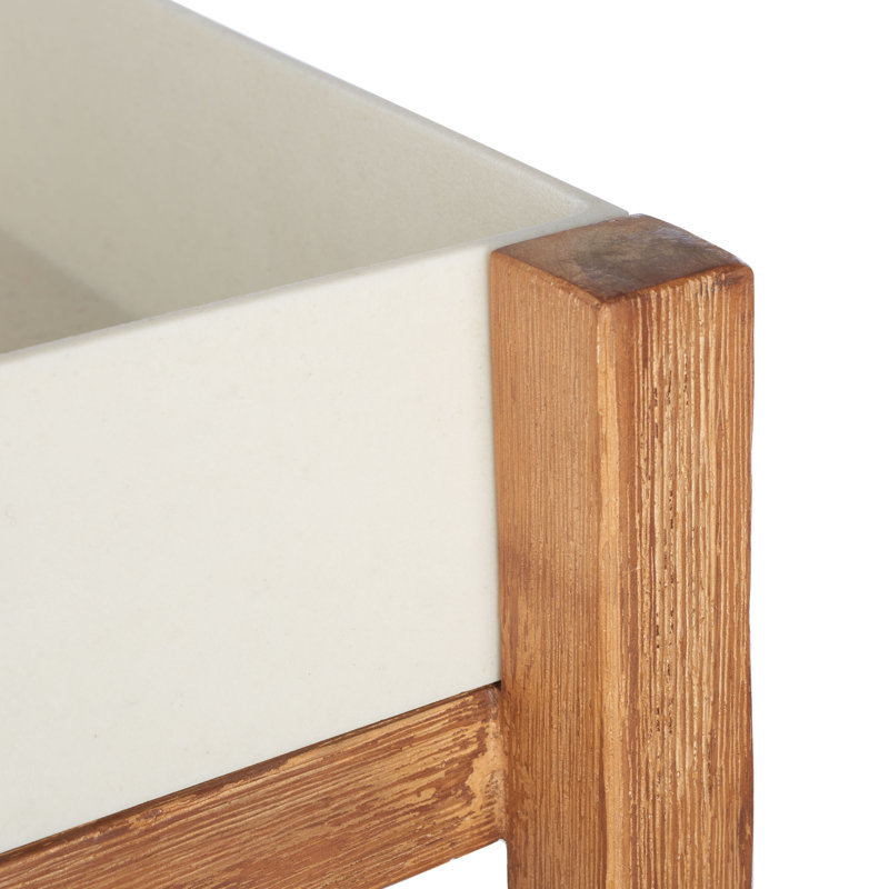 Support pour plante Elacqua, Beige