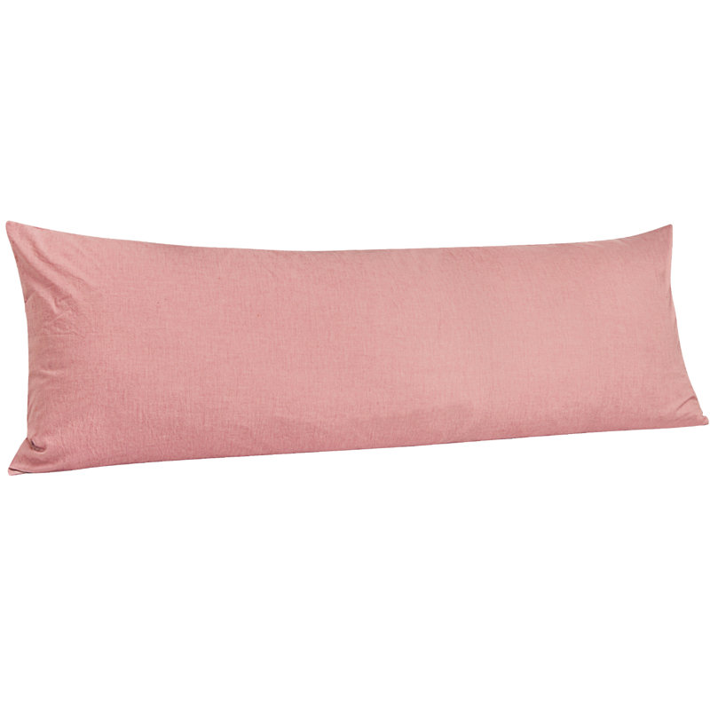 Protège-oreiller 100% coton , Rose corail