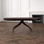 Composition Oval Solid Wood Dining Table