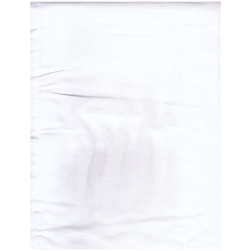 Grote Room Darkening Curtain Single Panel, White