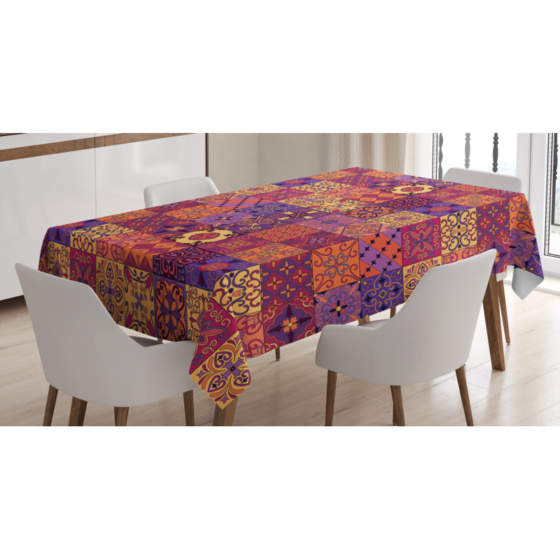 Spanish Tablecloth, 90" L x 60" W